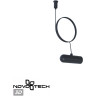 Подвес NOVOTECH 359389 KONST NT24 IP20 GLAT с заглушкой (длина троса – 2м) черный NV-359389