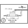 Спот NOVOTECH FLAT встраиваемый NV-369121