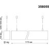 Светильник NOVOTECH ITER LED 100W NV-358055